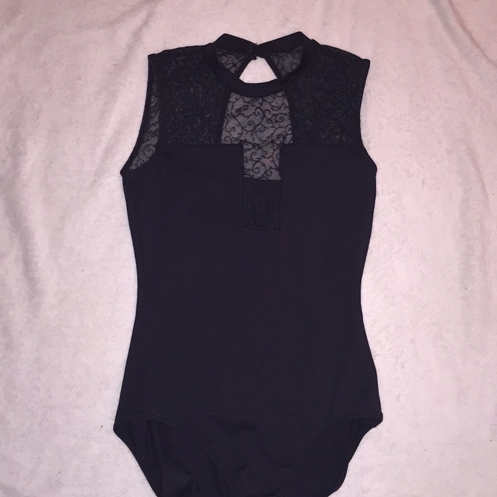 Dance leotard black